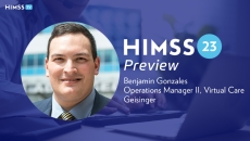 Benjamin C. Gonzales, operations manager of virtual care for behavioral health at Geisinger