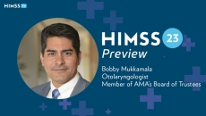 Dr. Bobby Mukkamala, an otolaryngologist and AMA Board of Trustees member