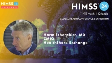 Dr. Harm Scherpbier at HealthShare Exchange_Palm trees and skyscrapers in Orlando Photo by Gabriele Maltinti/iStock/Getty Images Plus