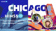 What I Run's director of corporate communications Janet Hohmann and Edifecs' director of product marketing Elaina McMillan