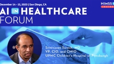 Dr. Srinivasan Suresh at UPMC Children's Hospital of Pittsburgh_Doctor looking at brain scan on tablet photo by katleho Seisa/Getty Images