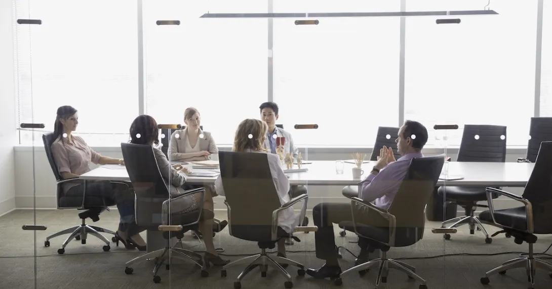 Executives in a conference