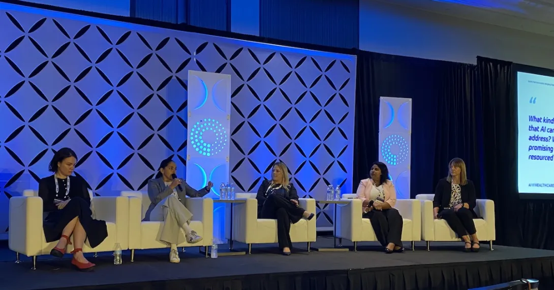 Panelists at HIMSS AI Forum 2025