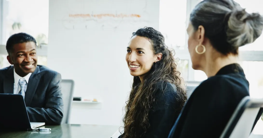 Executives in a conference